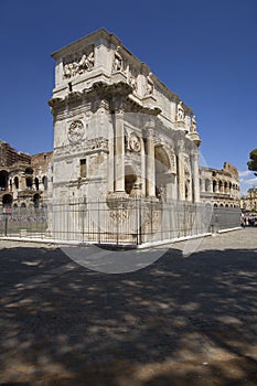 Arch of Constantine, Roman Forum, Rome, Italy, Europe