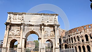 Arch of constantine in rome