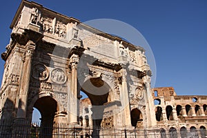 Arch of Constantine, Rome