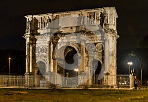 Arch of Constantine in Rome