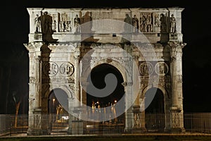 The Arch of Constantine, Rome, Italy