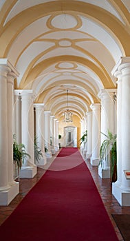 Arch corridor