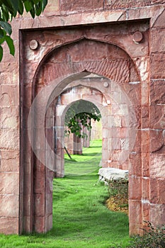 Arch corridor