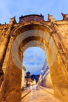 Arch in Cuzco