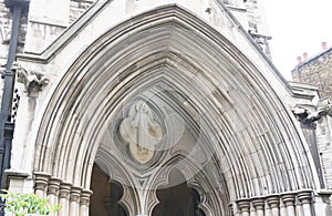 Arch entrance to St James Church