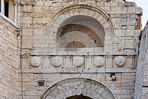 Arch of Etruscans Augustus Arch in Perugia