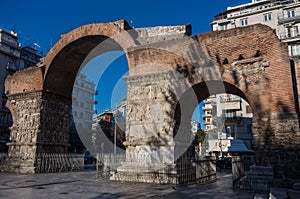 The Arch of Galerius, known as Kamara, Thessaloniki, Greece