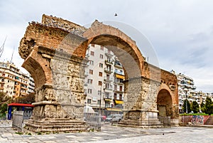 Arch of Galerius in Thessaloniki photo