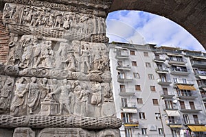 Arch of Galerius, Thessaloniki, Greece - detail