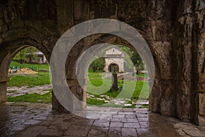 Arch of Gelati Monastery in kutaissi