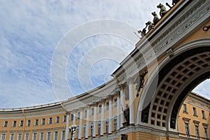 Arch of the General staff. Saint-Petersburg