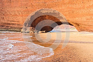Arch at Legzira beach, Morocco