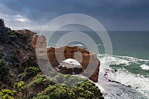 The Arch Lookout of the Great Ocean Road, Victoria, Australia