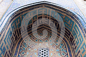 Arch of Madrasah Madrasa of Ulugh Beg