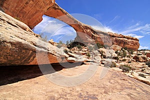 Arch in Natural Bridges National Monument, Utah