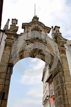 The Arch of the New Gate, Arco da Porta Nova, Braga, Portugal