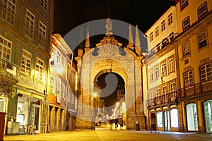 Arch of the New Gate (Arco da Porta Nova), Braga, Portugal photo