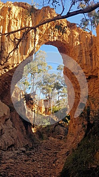 Arch Over Golden Gully at Hill End New South Wales Australia