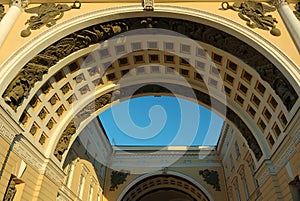 Arch on Palace area, St.-Peterburg photo