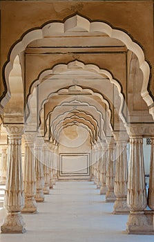 Arch passsage at Amber Fort, Jaipur, India