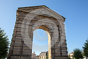 Arch of Place de la Victoire in Bordeaux Aquitaine gate ancient triumphal arches