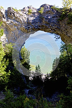 Arch Rock on Mackinac Island   841873