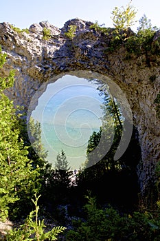 Arch Rock on Mackinac Island   841877