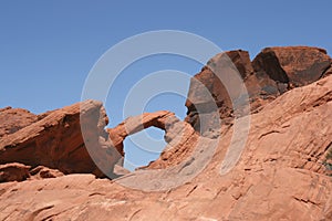 Arch Rock in Valley of Fire, Nevada