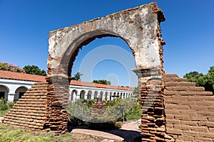 Arch Ruins at Mission San Luis Rey