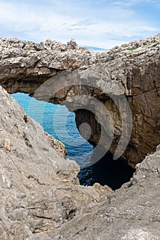 Arch of Salto del Caballo, Asturias, Spain