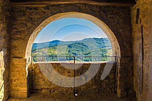 Arch in Santa Fiora, Tuscany