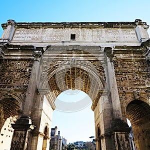 Arch of Septimius Severus photo