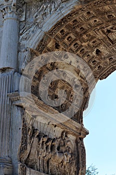 Arch of Septimius Severus, Roman Forum photo