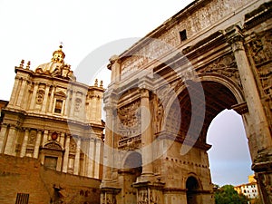 Arch of Septimius Severus photo