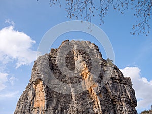 Arch stone bridge on Vikos gorge