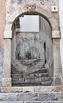 Arch On the Street In Taormina