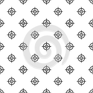 Arch target pattern seamless vector