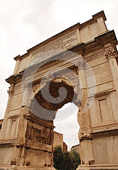 Arch of Titus in the Roman Forum