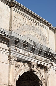 Arch of Titus in Rome