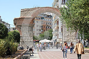 Arch and the tomb of Galeria, Thessaloniki