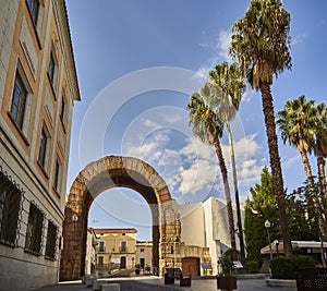 Arch of Trajan. Merida, Badajoz, Spain