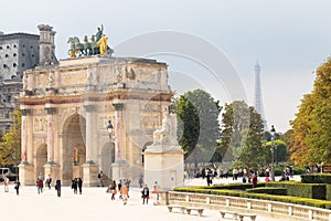 Arch Triumph Carousel.