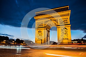 Arch of triumph, Paris photo