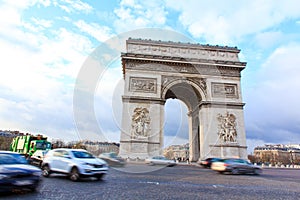 Arch of Triumph of Paris, France