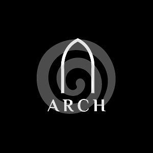 Arch vector logo. Arch icon