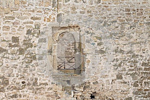 Arch window in Bilhorod-Dnistrovskyi fortress or Akkerman fortress