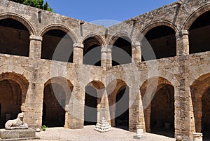 Archaelogical museum,old town Rhodes, Greece