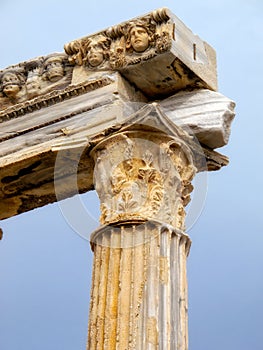 archaelogical site in Alanya