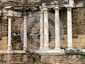 archaelogical site in Alanya