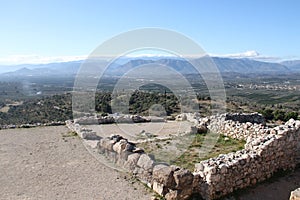 Archaelogical site of Mycenae, Greece